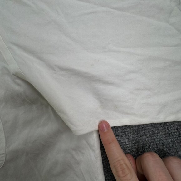 Brooks Brothers Men Non Iron Button Up Shirt Long Sleeve White 16 33 Traditional - Picture 9 of 16